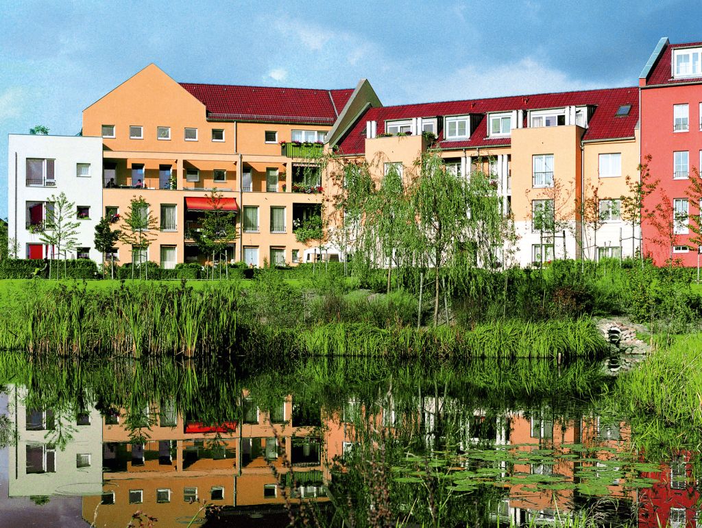 Kirchsteigfeld im Potsdamer Stadtteil Drewitz