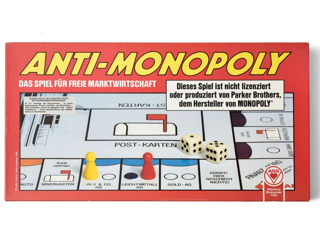 Anti Monopoly Brettspiel 