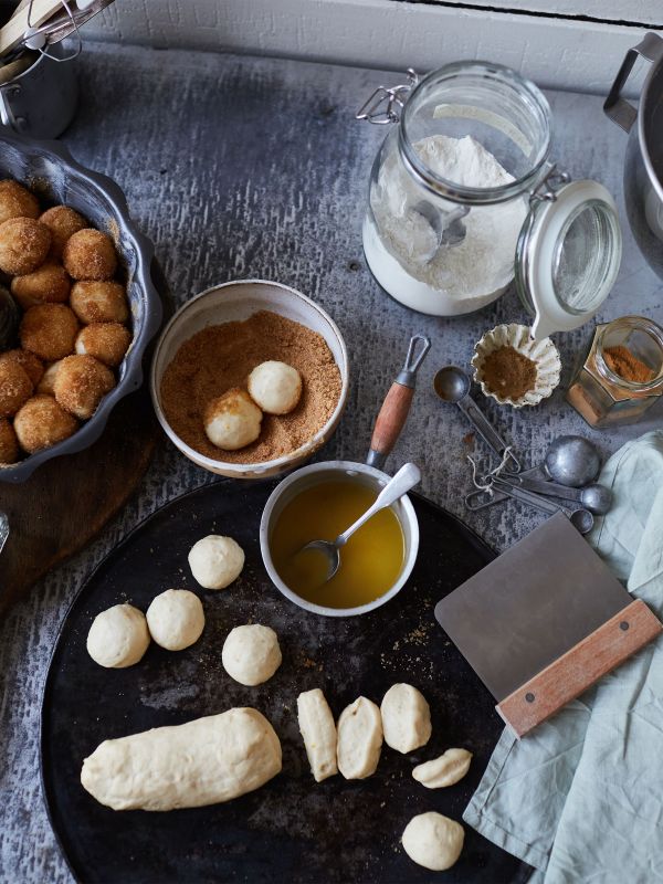 Monkey Bread mit Rumkaramel