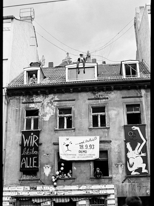 Besetztes Haus Kastanienallee