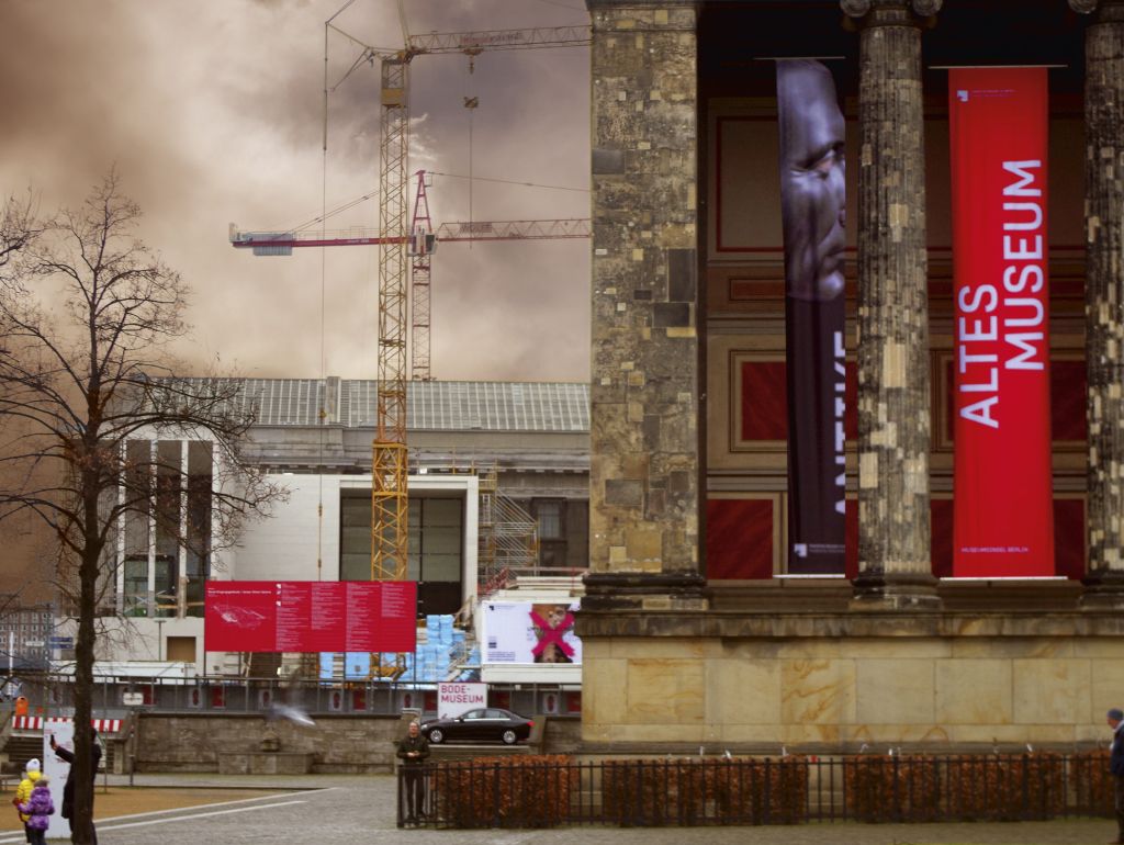 Baustelle bei Altes Museum