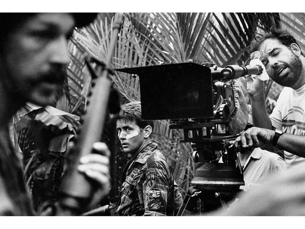 Martin Sheen and Francis Ford Coppola »Apocalypse Now« The Philippines, 1976