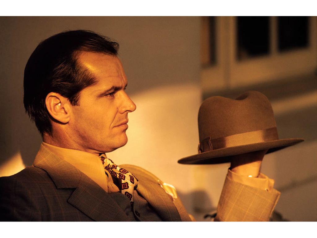 Jack Nicholson in »Chinatown« Los Angeles, 1973